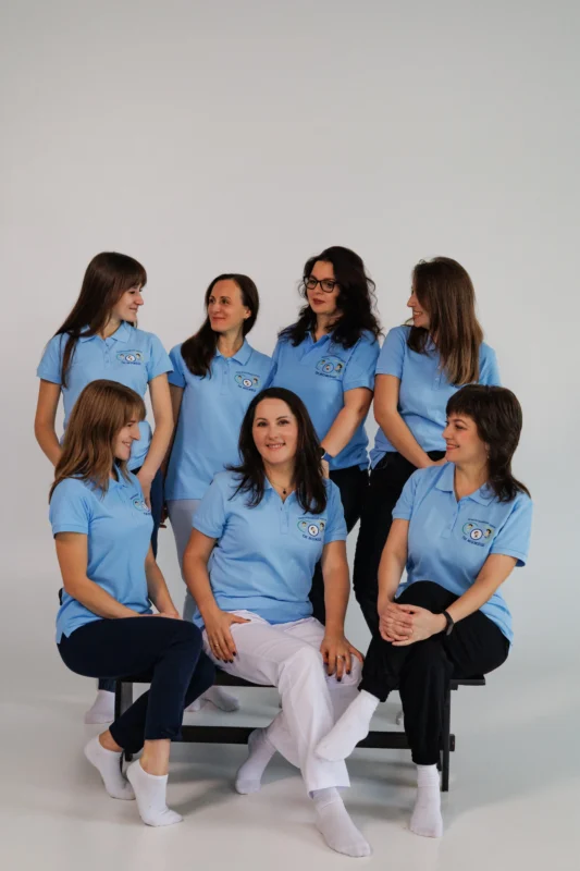 Команда фахівчинь реабілітаційного центру «ТИ МОЖЕШ» у Броварах